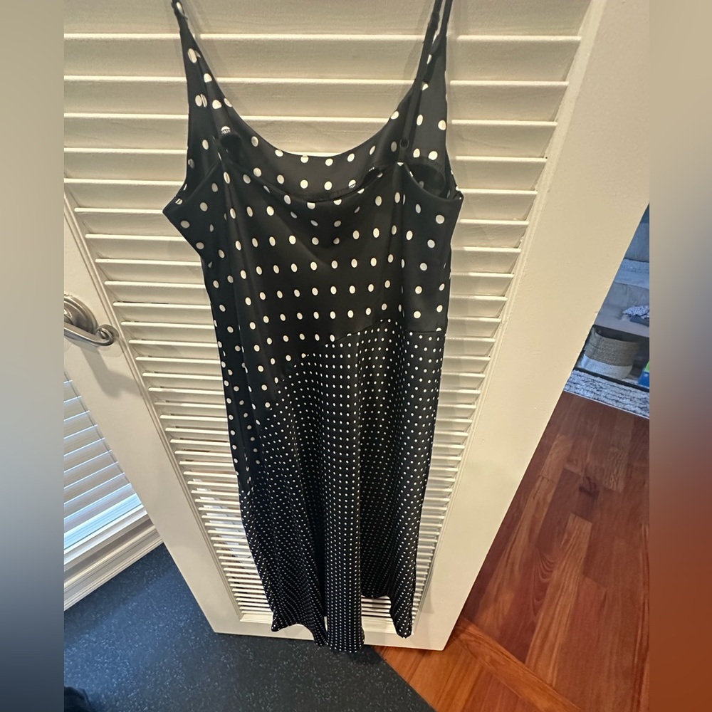 Target a new day polk a dot slip dress